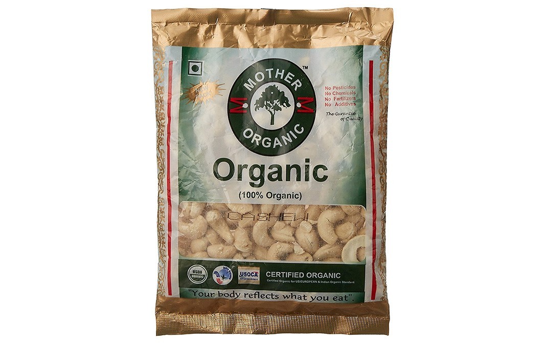 Mother Organic Cashew    Pack  250 grams